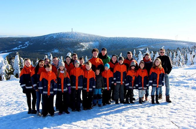 Feuerwehr im Schnee (Foto: Feuerwehr Heiligenstadt)