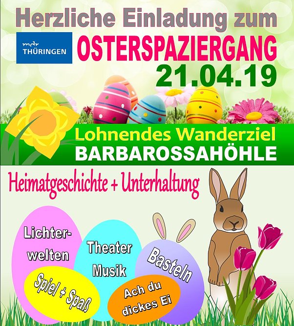 Lohnendes Wanderziel Barbarossah&ouml;hle (Foto: Barbarossah&ouml;hle)