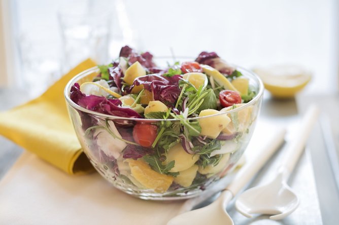 Schmackhafter Kartoffelsalat (Foto: DKHV/Markus Basler)