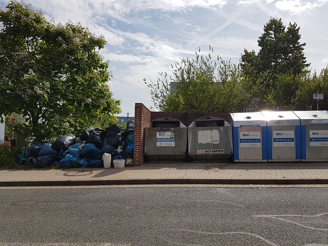 kein Sannelplatz f&uuml;r Gr&uuml;nabf&auml;lle (Foto: Ordnungsamt )