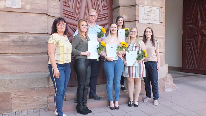 Ausbildung erfolgreich abgeschlossen (Foto: Landkreis Eichsfeld)