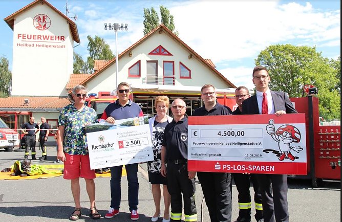 Spender (Foto: Feuerwehr Heiligenstadt)