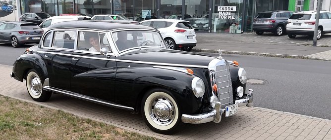 Der "Adenauer" aus Nordhausen fuhr au&szlig;erhalb der Wertung (Foto: nnz)