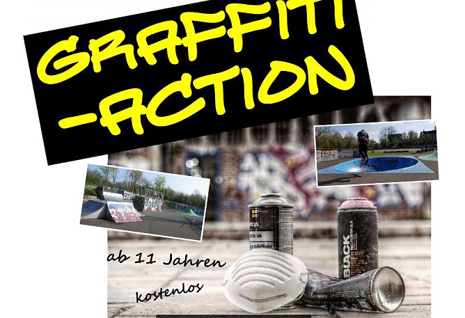 Graffiti Aktion (Foto: Jugendzentrum)