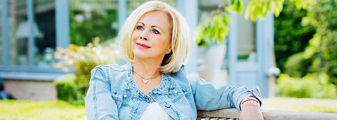 Marijke Amado - charmant, immer gut aufgelegt, aber auch nachdenklich. Sie kommt nach Sondershausen und berichtet &uuml;ber ihr Leben vor den TV-Kameras. (Foto: Henning Ross)