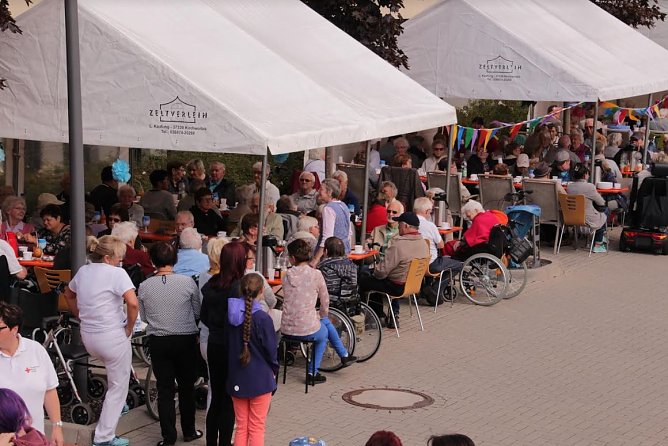 Sommerfest im DRK Seniorenzentrum (Foto: florian Blacha)