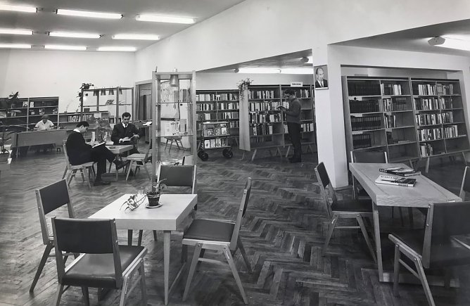 Bibliothek Baumwollspinnerei (Foto: Archiv)