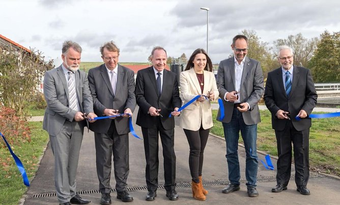 Einweihung Kläranlage (Foto: Eichsfeldwerke) Einweihung Kläranlage (Foto: Eichsfeldwerke)