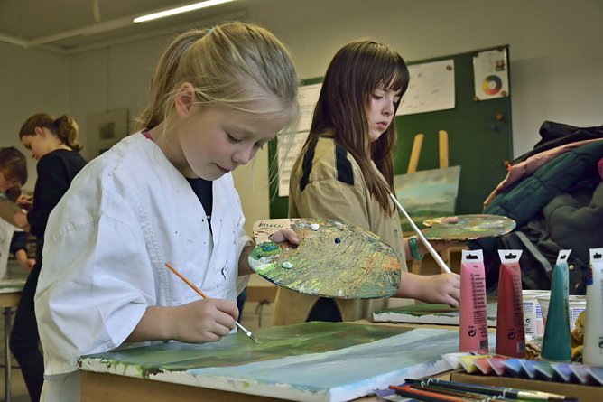 11. JugendKunstBiennale in Vorbereitung (Foto: Fred Böhme) 11. JugendKunstBiennale in Vorbereitung (Foto: Fred Böhme)