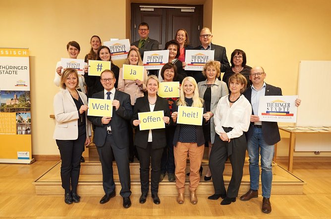 Eine Festveranstaltung zur Silberhochzeit (Foto: Tino Sieland)