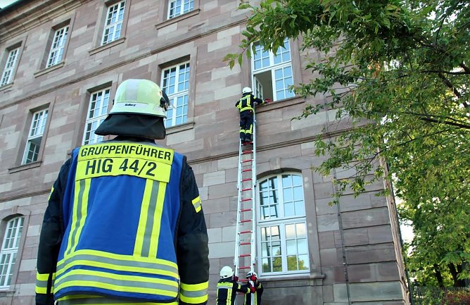 &Uuml;bung (Foto: Feuerwehr Heiligenstadt)