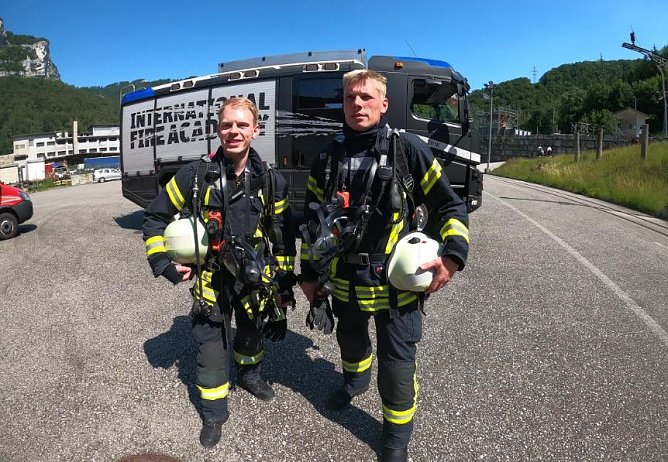 Zum Training in der Schweiz (Foto: Franz Bierschenk) Zum Training in der Schweiz (Foto: Franz Bierschenk)