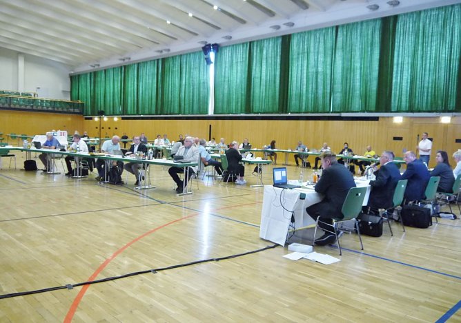 Stadtrat in der Obereichsfeldhalle (Foto: Ilka K&uuml;hn)
