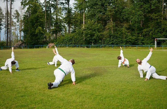 Erwärmung (Foto: Domenic Hesse) Erwärmung (Foto: Domenic Hesse)