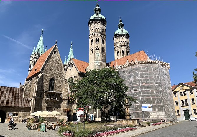 Domplatz in Naumburg (Foto: oas)