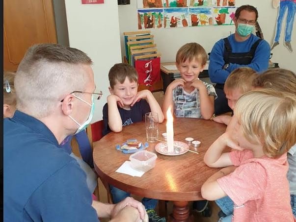 Brandschutz im Kindergarten (Foto: Marion Fricke) Brandschutz im Kindergarten (Foto: Marion Fricke)