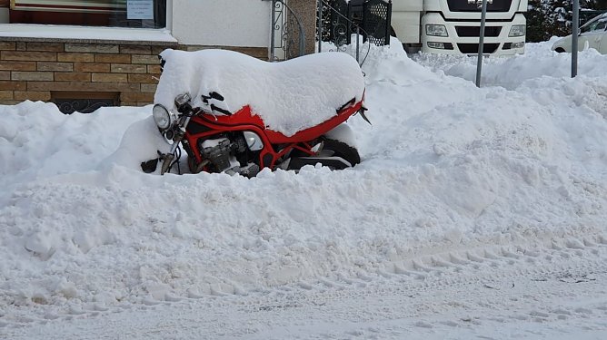 Die Motorrad-Saison wird noch ein wenig auf sich warten lassen (Foto: S. Dietzel)