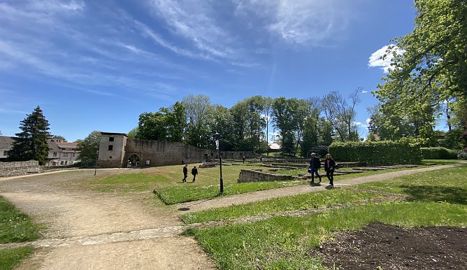Im Schlosspark Ebeleben - Au&szlig;enstelle der BUGA2021 (Foto: oas)