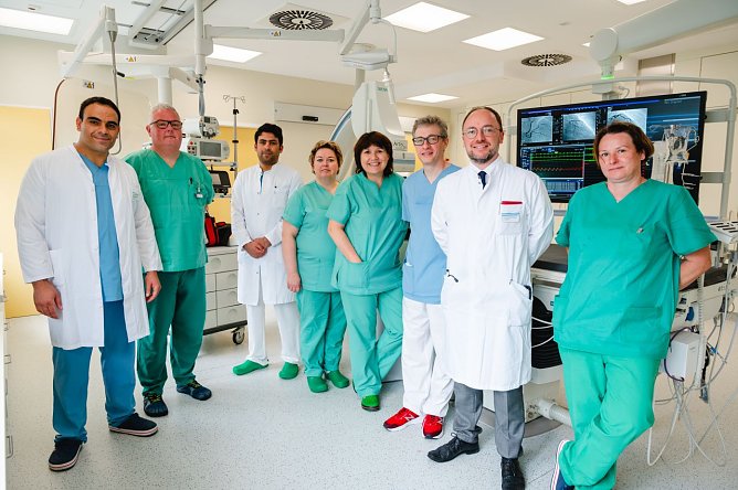 Am Eichsfeld-Klinikum konnte das neue Herzkatheterlabor eingeweiht werden (Foto: Eichsfeld-Klinikum)