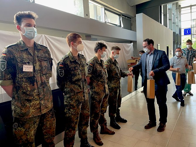 CDU dankt der Bundeswehr f&uuml;r Corona-Unterst&uuml;tzung (Foto: Natalie H&uuml;nger	)