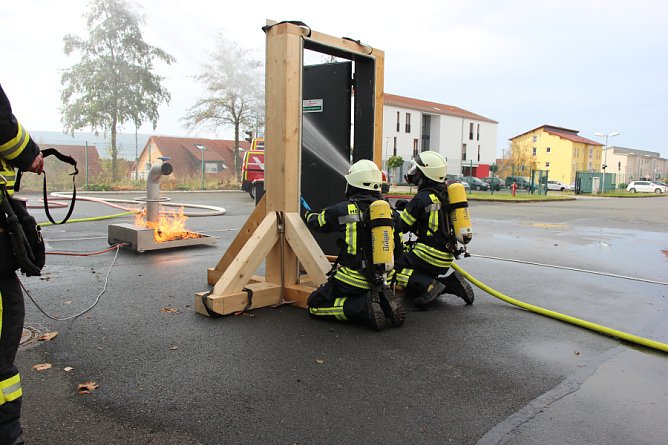 Nachwuchskräfte in Aktion (Foto: Feuerwehr Heiligenstadt) Nachwuchskräfte in Aktion (Foto: Feuerwehr Heiligenstadt)