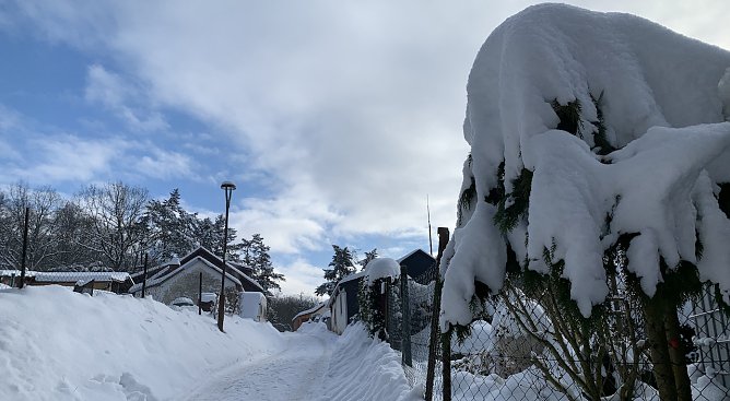 Auf tief verschneite Wege und Felder werden wir &uuml;ber den Jahreswechsel verzichten m&uuml;ssen (Foto: oas)