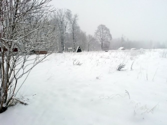 Heute morgen in Sophienhof, dem n&ouml;rdlichsten Ort Th&uuml;ringens (Foto: W. J&ouml;rgens)