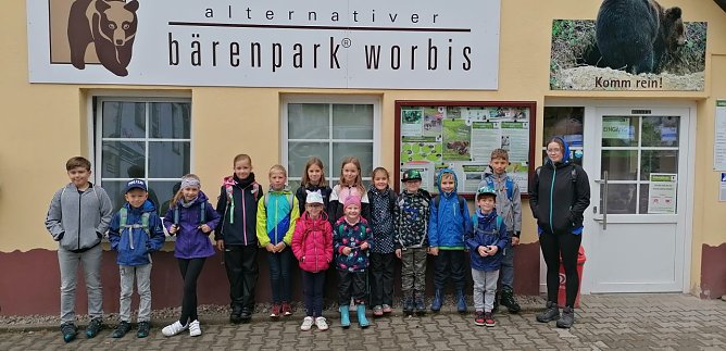 Die Minigarde im B&auml;renpark Worbis (Foto: Christoph Mattes)