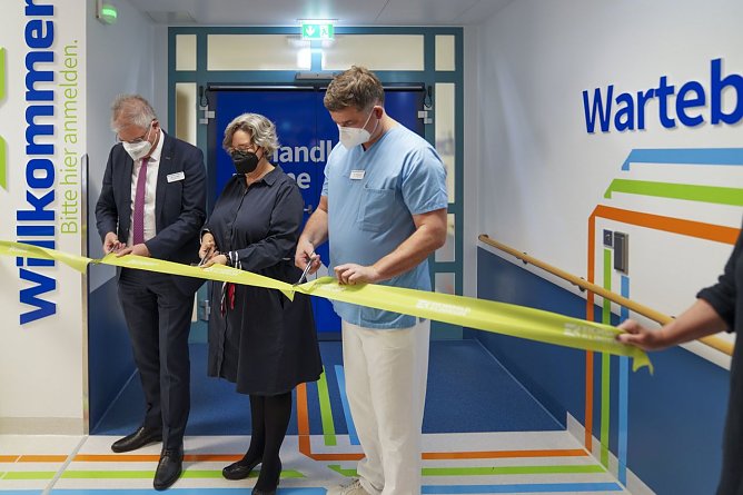 Eröffnung der digitalisierten Notfallambulanz (Foto: Eichsfeld Klinikum) Eröffnung der digitalisierten Notfallambulanz (Foto: Eichsfeld Klinikum)