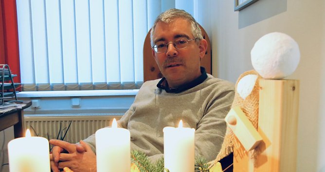 Superintendent Andreas Schwarze im Gespr&auml;ch mit der nnz (Foto: agl)