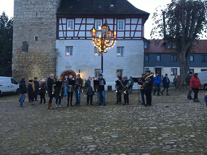 Der Posaunenchor wird beim Weihnachtsmarkt wieder f&uuml;r musikalische Begleitung sorgen (Foto: Sabine J&auml;ckel)