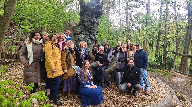 St&auml;dtevertreter bei Saalfeld (Foto: Verein St&auml;dtetourismus in Th&uuml;ringen)