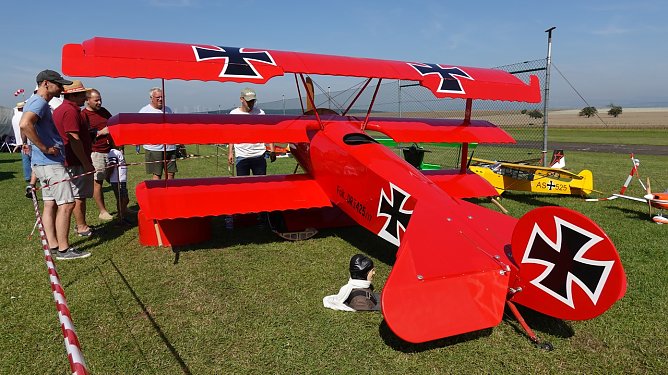 Die Fokker DR1� will auch dieses Jahr wieder starten (Foto: nnz)