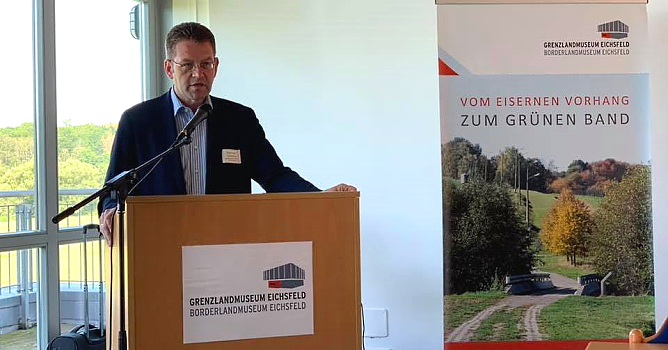 Vortrag im Grenzlandmuseum vonFranz-Josef Schlichting (Foto: Grenzlandmuseum)