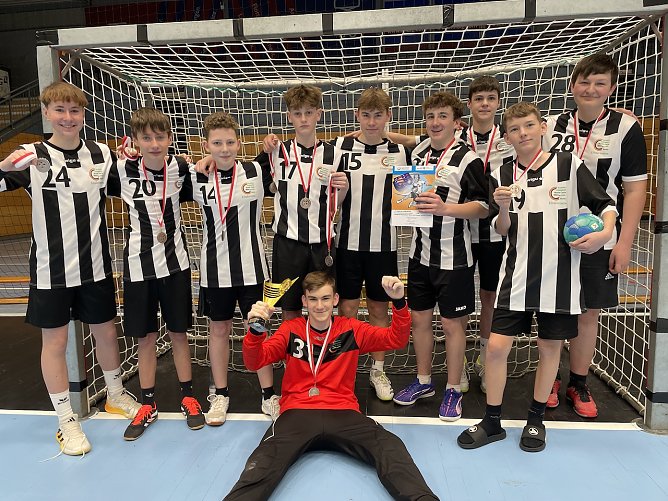 Die Worbiser Handballjungs (Foto: J.Gebhardt)