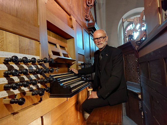 Organist Arjan Breukhoven (Foto: Breukhoven)