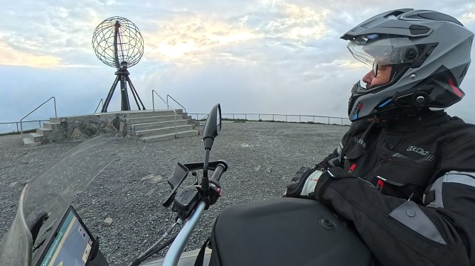 Mit dem Motorrad ans Nordkap (Foto: Thomas Kunze) Mit dem Motorrad ans Nordkap (Foto: Thomas Kunze)