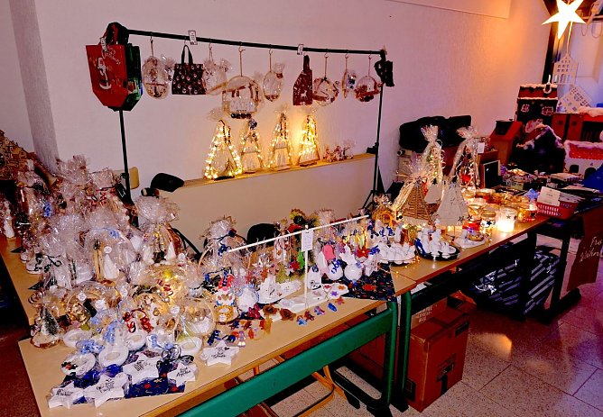 Weihnachtsmarkt im F&ouml;rderzentrum Sondershausen  (Foto: Stephanie Tanck.)