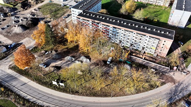 Der "Blumenblock" soll zum Highlight der Landesgartenschau werden (Foto: Stadt Leinefelde-Worbis) Der "Blumenblock" soll zum Highlight der Landesgartenschau werden (Foto: Stadt Leinefelde-Worbis)