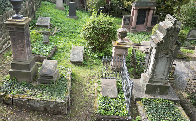 Der j&uuml;dische Friedhof in Heiligenstadt. (Foto: Marie-Luis Zahradnik)