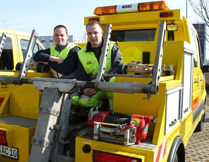 Moderne gelbe Engel (Foto: AHP)