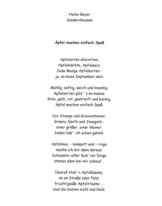 Bild: Apfelgeschichte