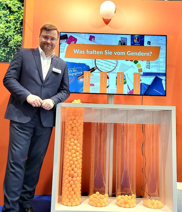 Bild: Landtagsabgeordneter Stafan Schard (CDU) startete mit  seiner Fraktion eine Umfrage zum Thema: Gendern