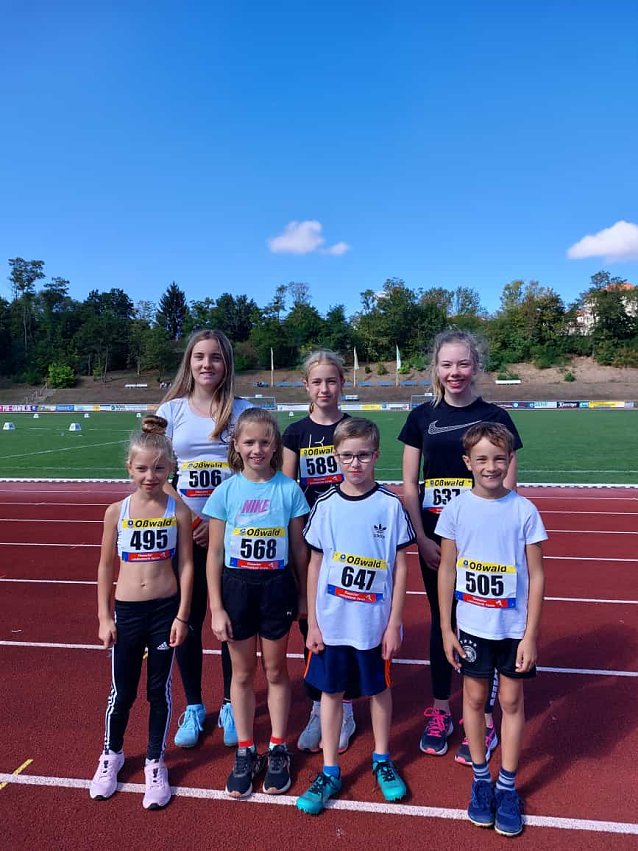 Bild: Das Team der Worbiser Leichtathleten