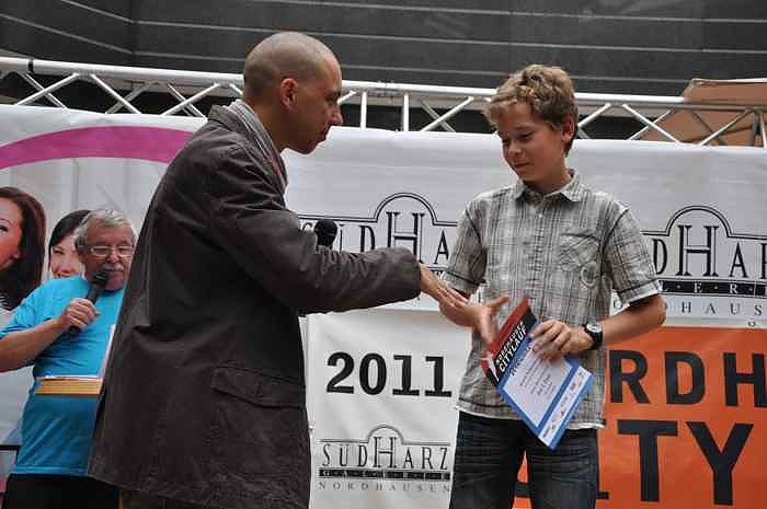 Siegerehrung in der Galerie