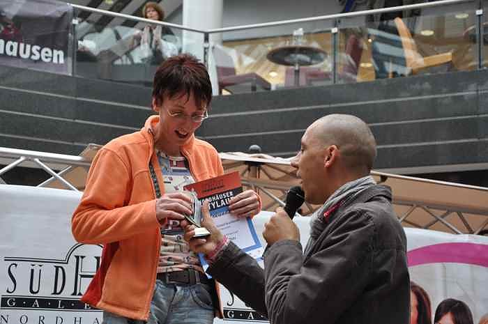 Siegerehrung in der Galerie