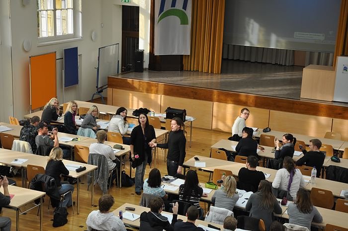 Flashmob in der FH Nordhausen