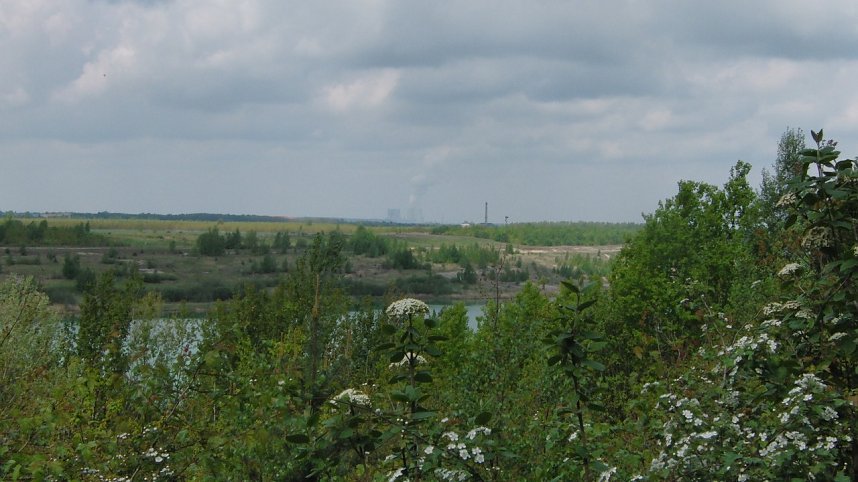 Wandern in der Braunkohle