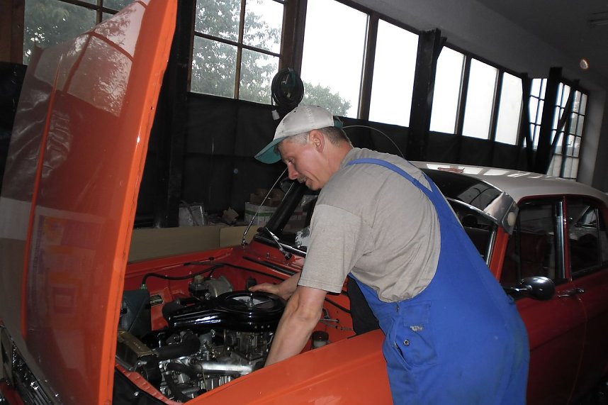 Der Mann hat alles im Griff