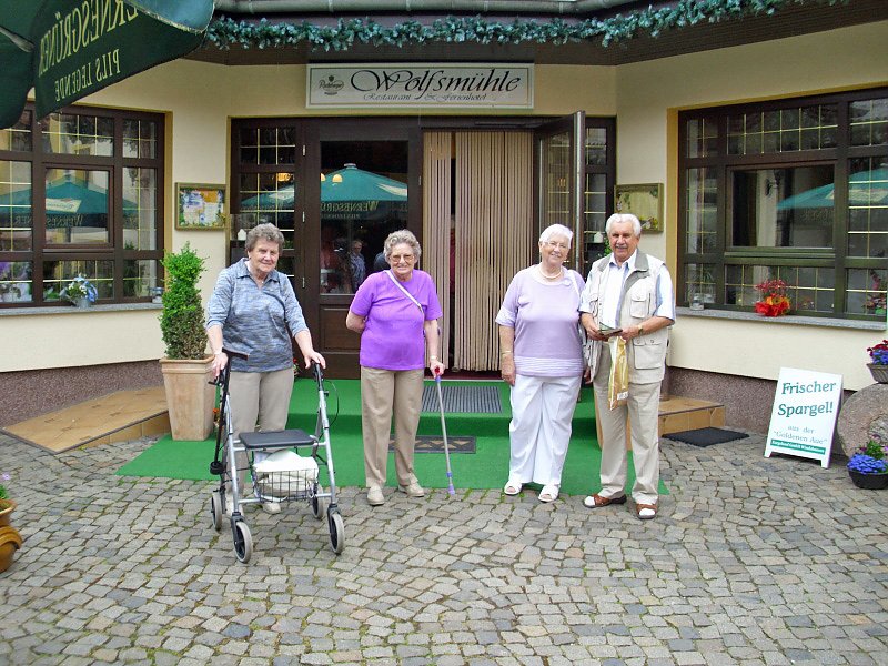 Ausflug der Senioren zur Wolfsm&uuml;hle